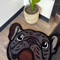 Custom Handmade Dog Pet Rug Home Decor Animals Cat Supplies Floor Mat Tufted Carpet 