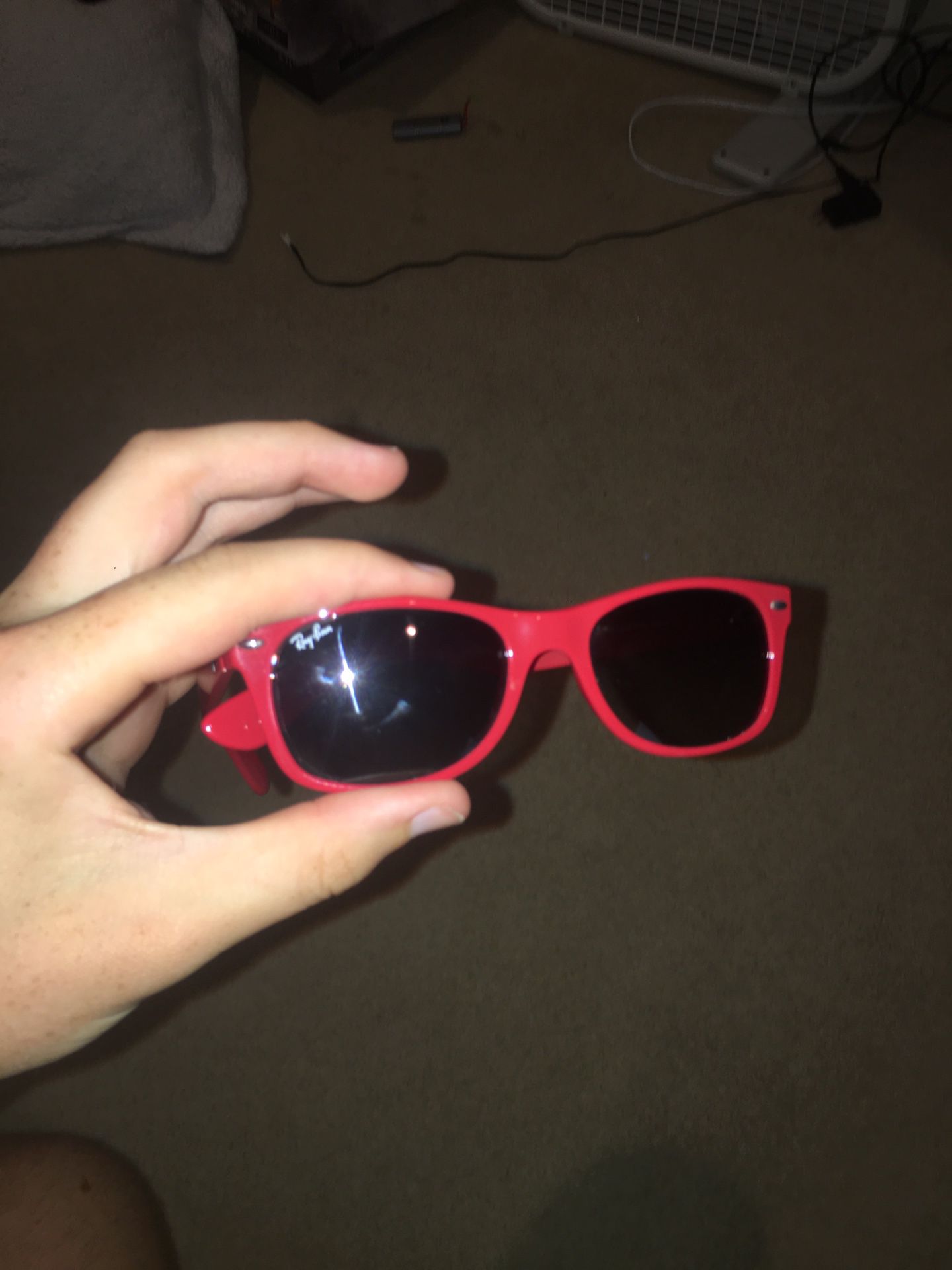 RayBan Red Sunglasses