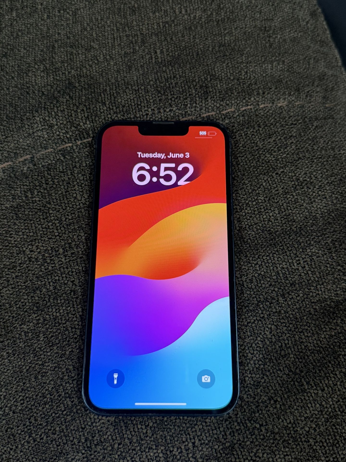 Blue iPhone 13