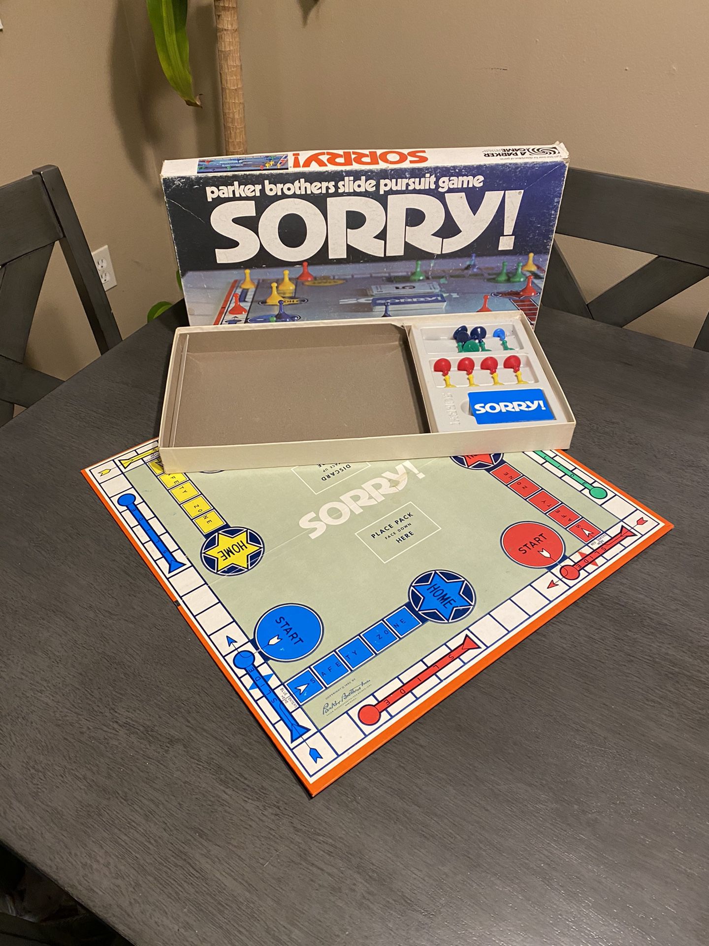 Sorry board game complete vintage