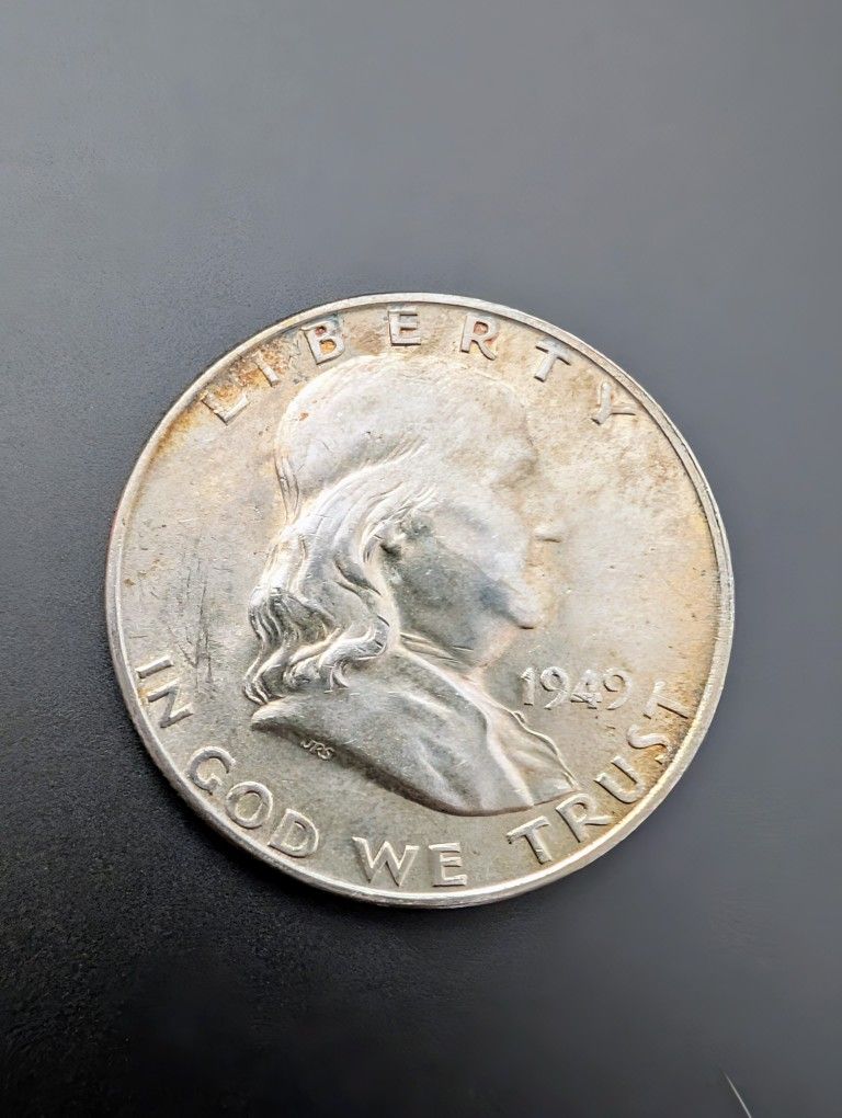 1949d Semi Key Date Franklin Bu Coin