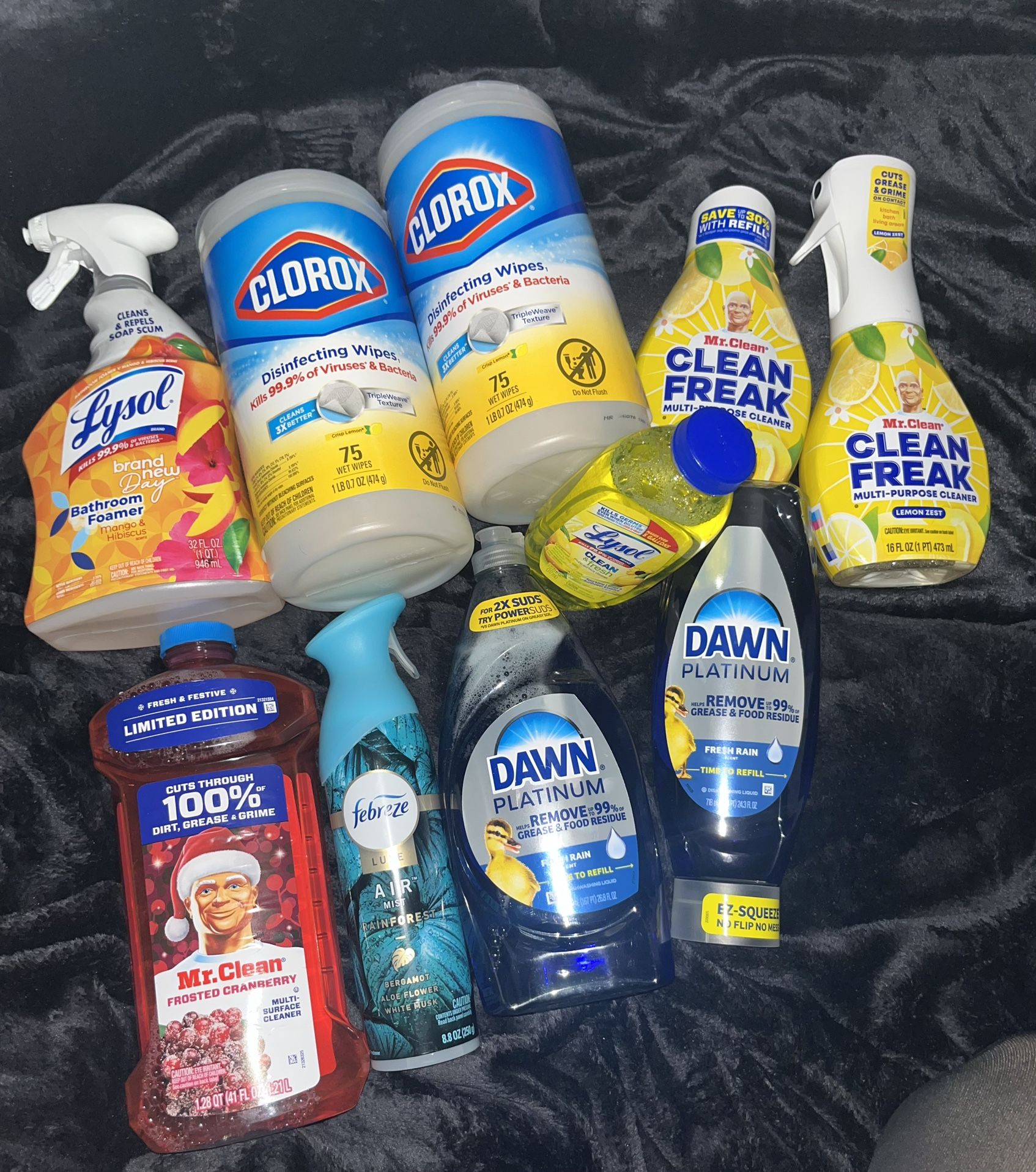 house hold cleaning supply bundle