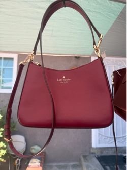 Burgundy Kate Spade Crossbody