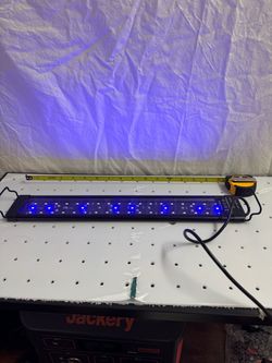 16 inches Reptile / Aquarium Fish Tank LED Light with Timer & Dimmer Controller – Full Spectrum