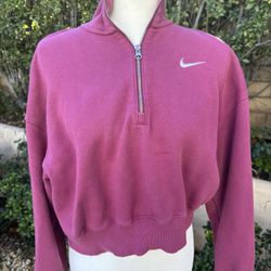 Nike Cropped Pullover - Medium