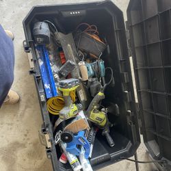 Caja Con Muchas Herramientas Hagan  Sus Ofertas 