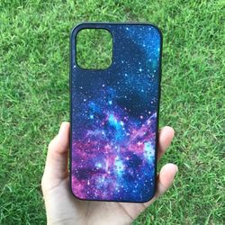 iPhone 12 6.1” Phone Case iPhone 12/12 Pro 6.1 Inch Screen Apple Smart Phone Touch Screen Phone Protection Nebula Galaxy Universe Stars Space Case