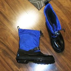 Men's Size 8 Snow Boots - Warm Wool Liner