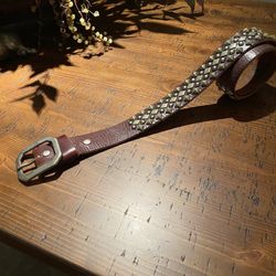 True Religion Limited Edition Studded Leather Belt 