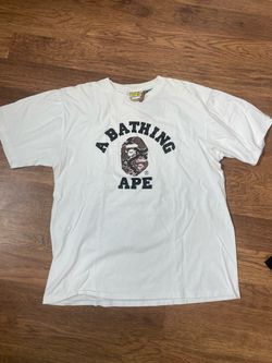 A Bathing Ape BAPE College Logo T-Shirt XL