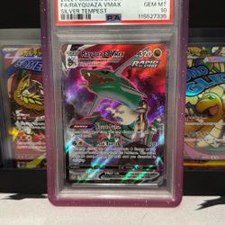 PSA 10 Rayquaza Vmax