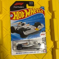 Hotwheels Formula 1 Visa Cash App
