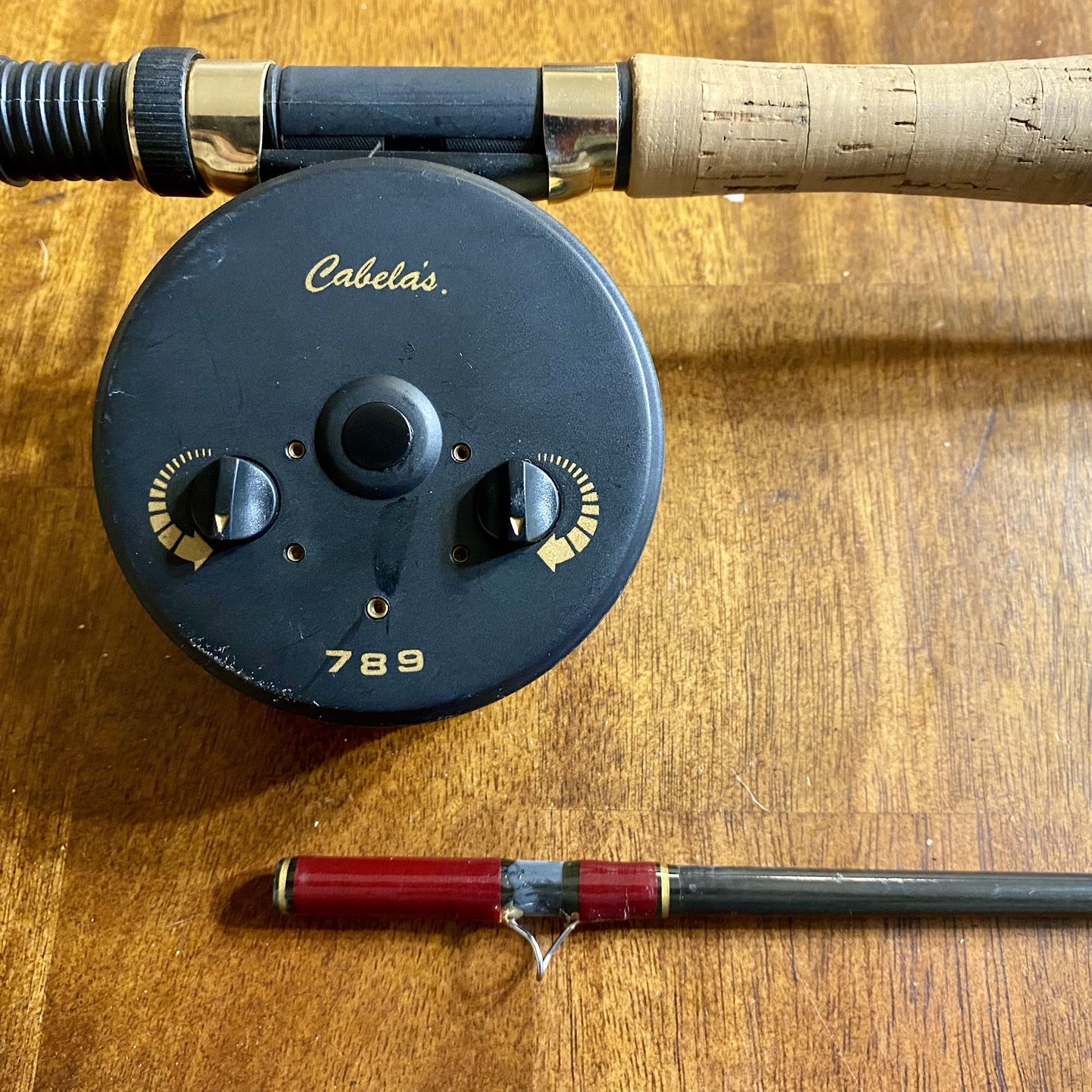 cabela a 789 fly rod reel Cabelas 789 Graphite Reel And Rod/Orvis Case for Sale in San Antonio, TX