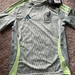 Authentic Mexico Jersey Away 2024 Youth Medium