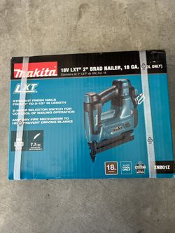 18V LXT Lithium-Ion 18-Gauge Cordless Brad Nailer (Tool-Only) 