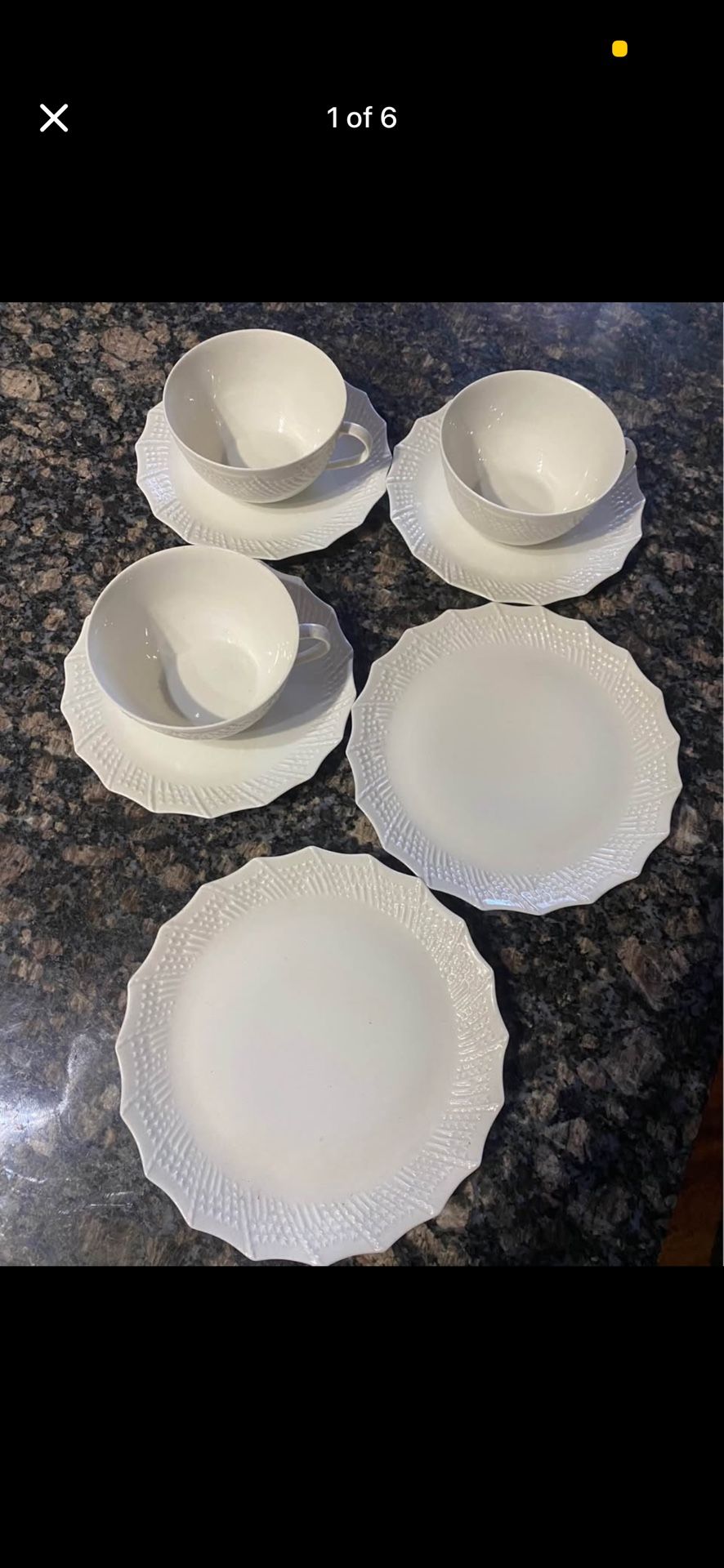 Limoges France Vintage Porcelain 8 Pc