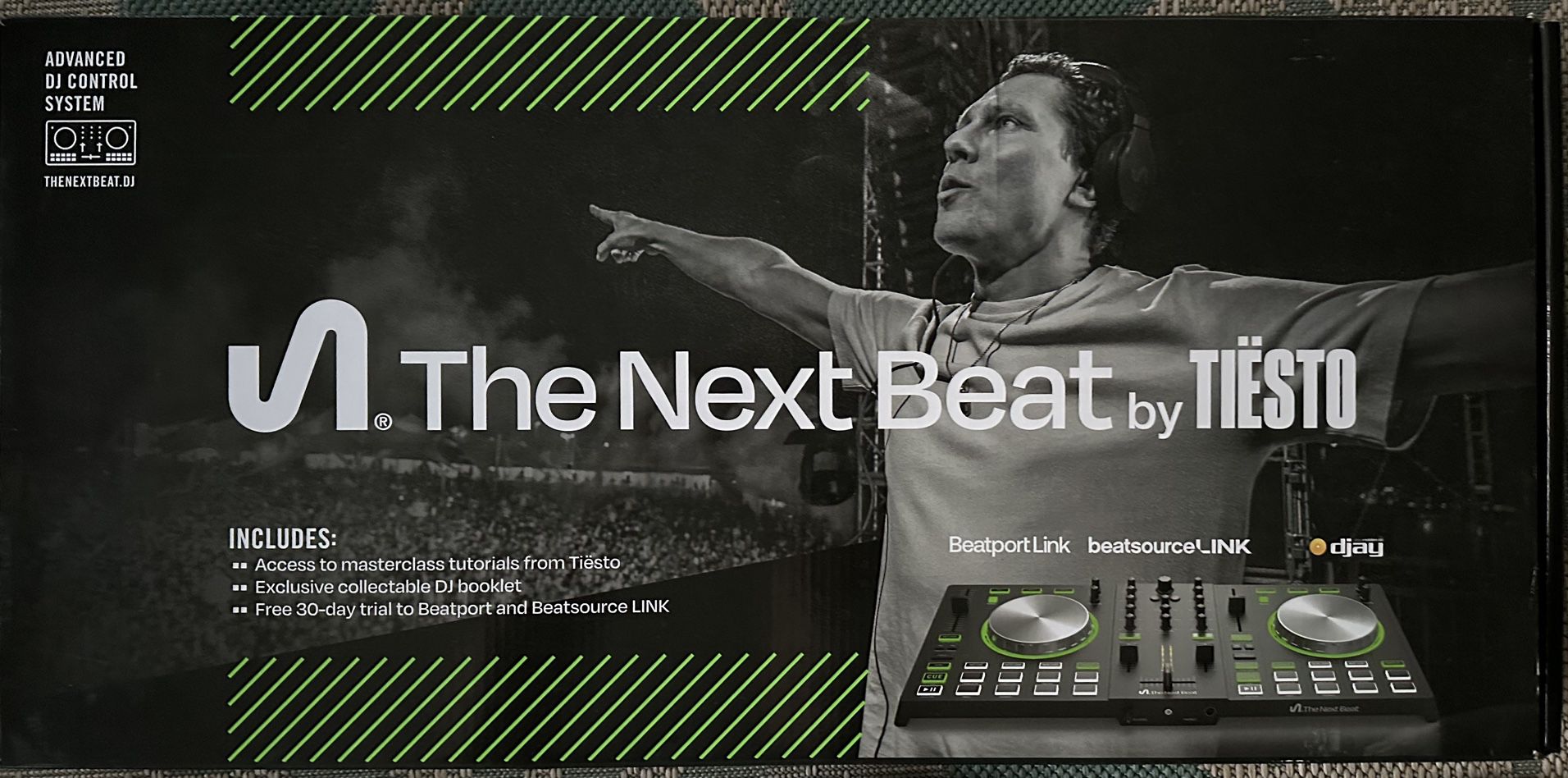 The Next Beat by Tiesto DJ Learning Decks For Beginners, DJ Controller, DJ Mixer 