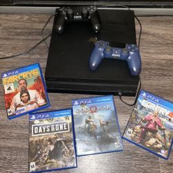 PlayStation 4 Pro With Games