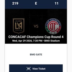 LAFC VS TOLUCA CONCACAF CHAMPIONS