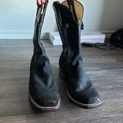 Leather Black Boots