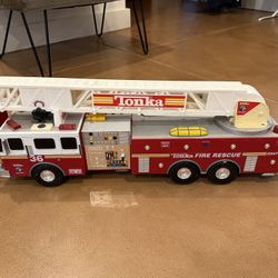 Vintage Tonka Fire Rescue Truck Hasbro #36