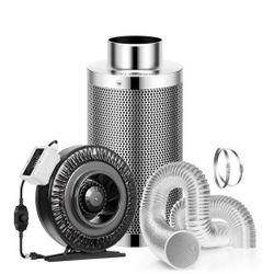 Air Filtration Combo for Grow Tent Ventilation