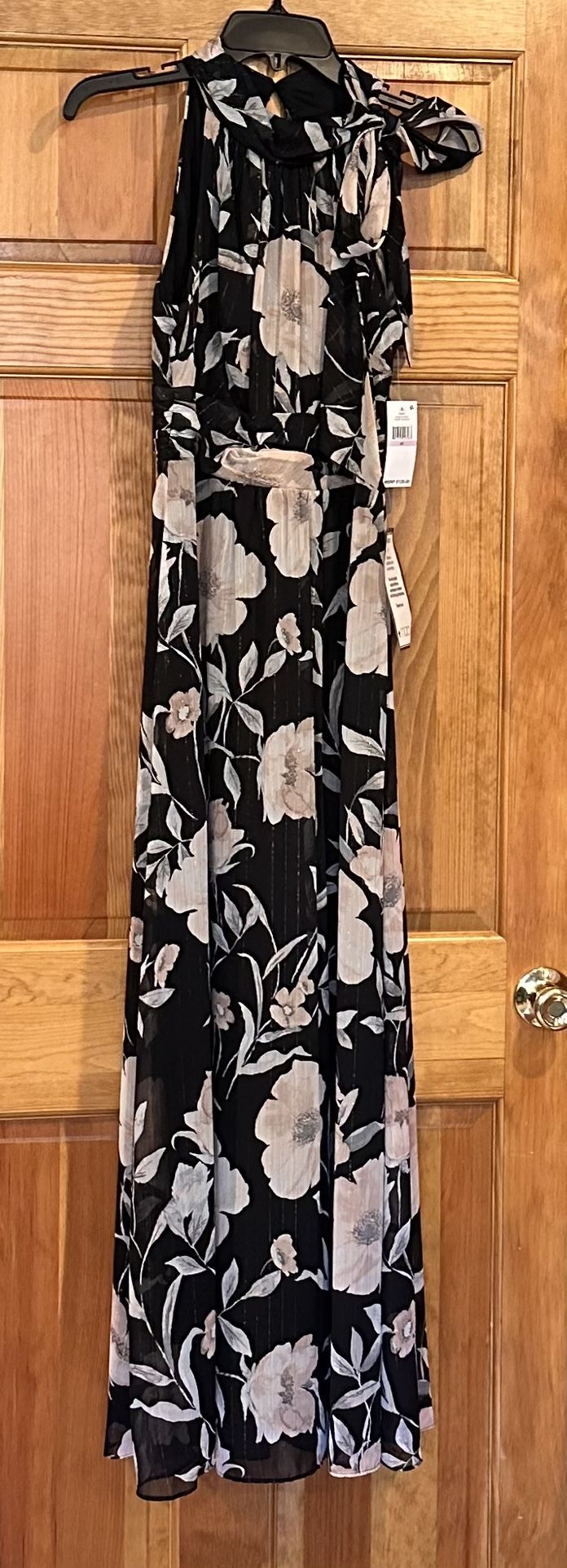 Halter Style Floor Length Dress