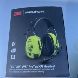Brand New 3M PELTOR WS ProTac XPI Headset Headband - MT15H7AWS6