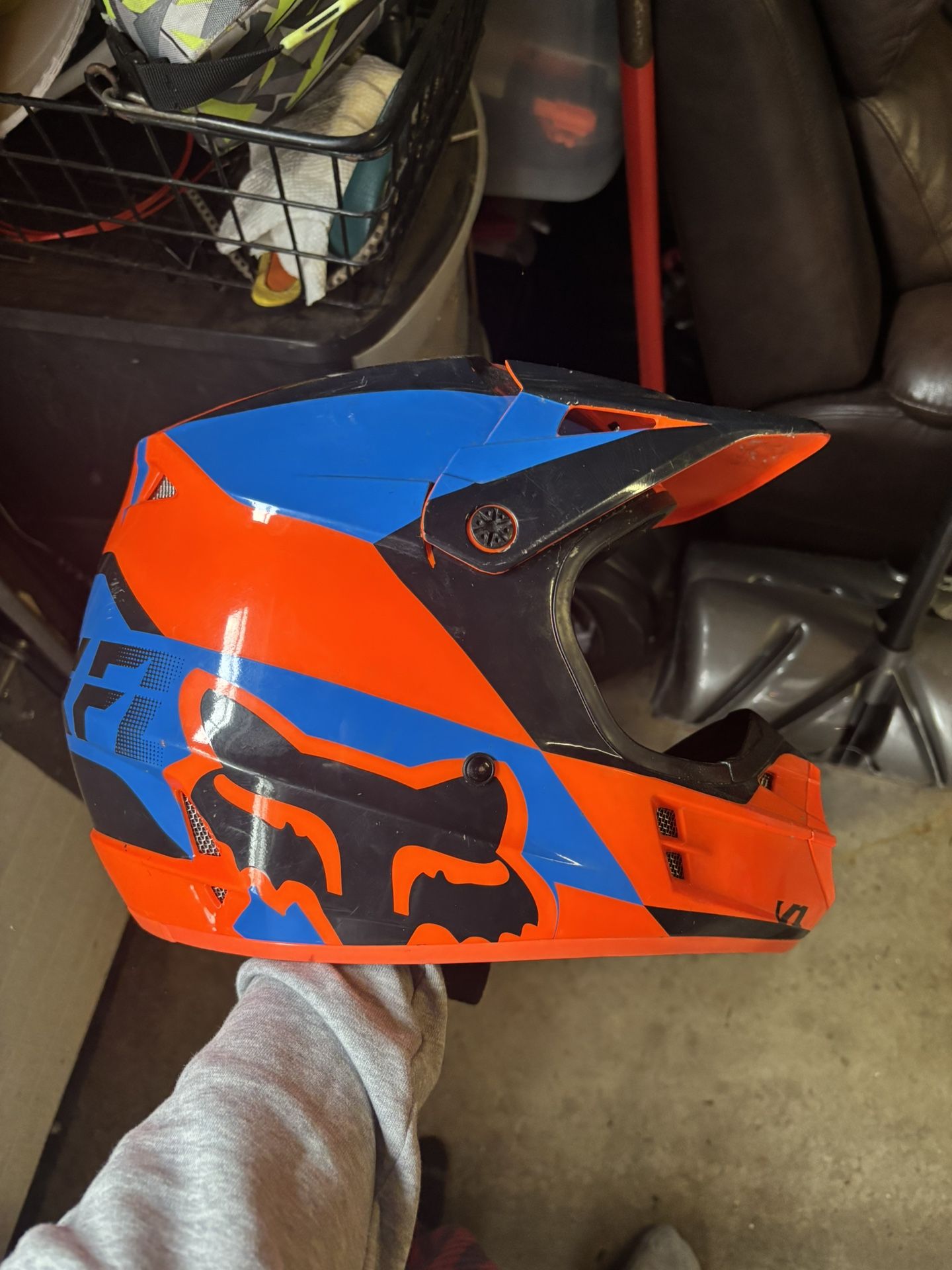 Fox Dirtbike Helmet