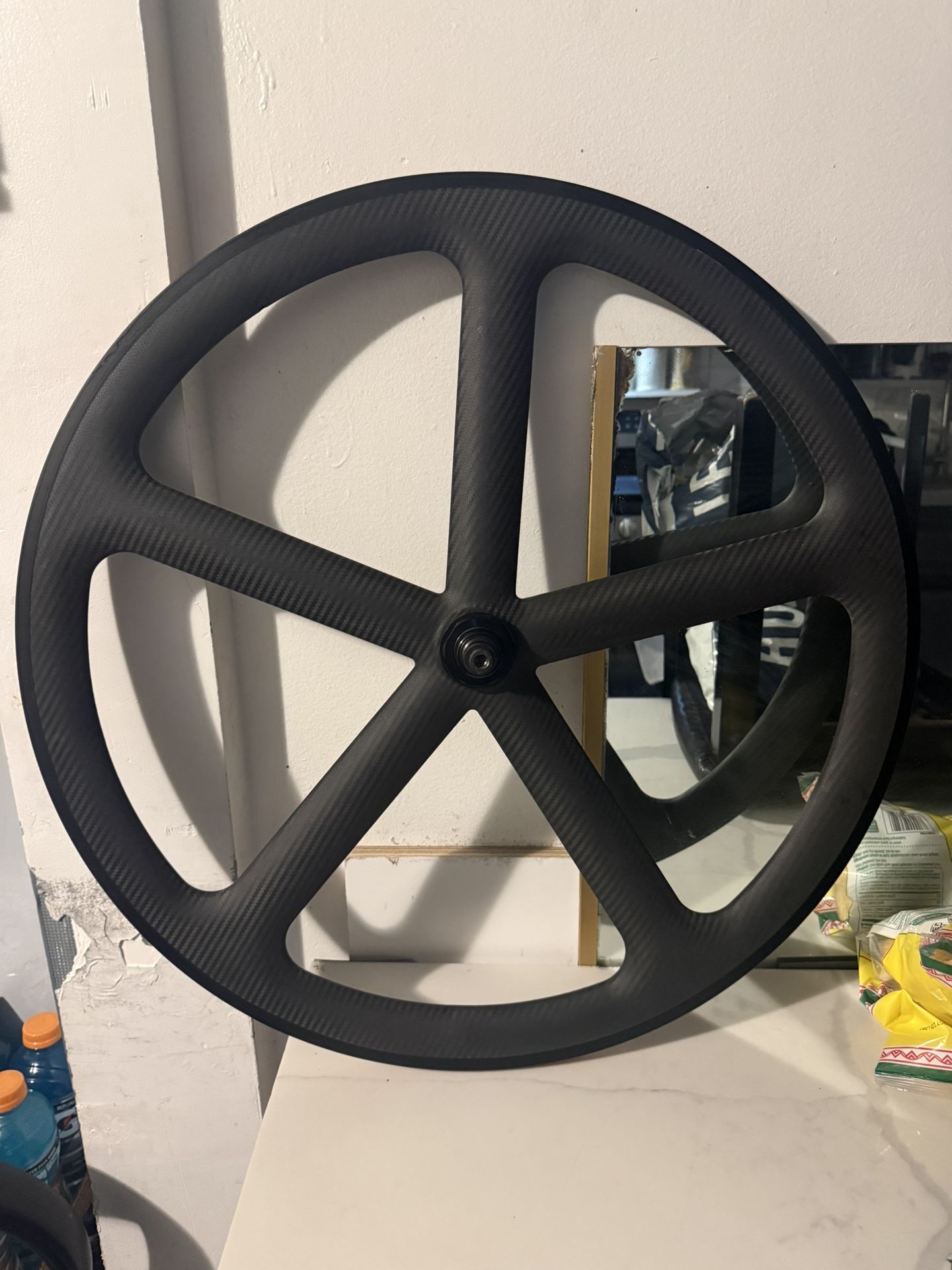 Fixie / Track Bike Front Encore Carbón 700c 5 Spoke Rim