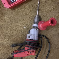 Milwaukee 13” magnum drill corded $100