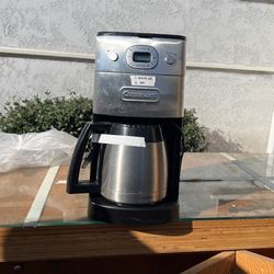 Cruisinart Coffee Maker And Bean Grinder