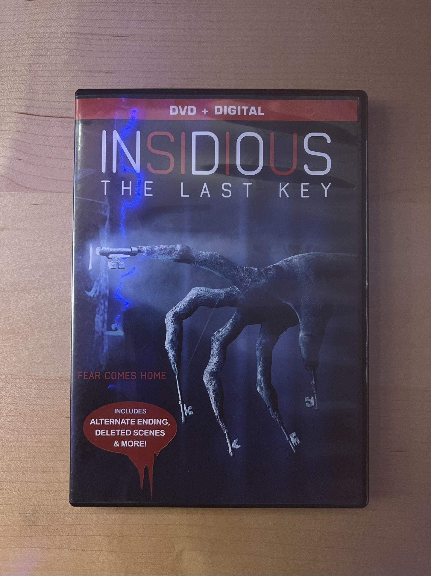 Insidious The Last Key DVD + Digital Code