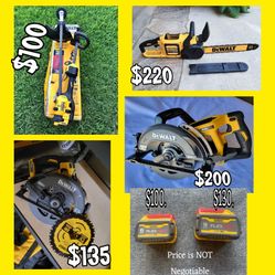 Dewalt FLEX  Chainsaw  Trimmer Circular Saw