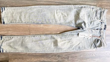 Purple jeans iced tint skinny jeans size 34
