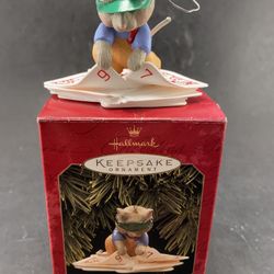 VTG Hallmark "What a Deal" Ornament-Card Dealing Gambling Casino