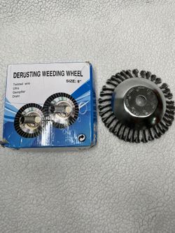 derusting weeding wheel