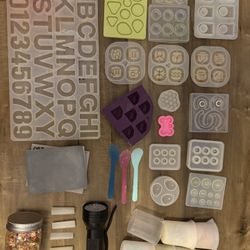 RESIN SILICONE MOLDS + TOOLS
