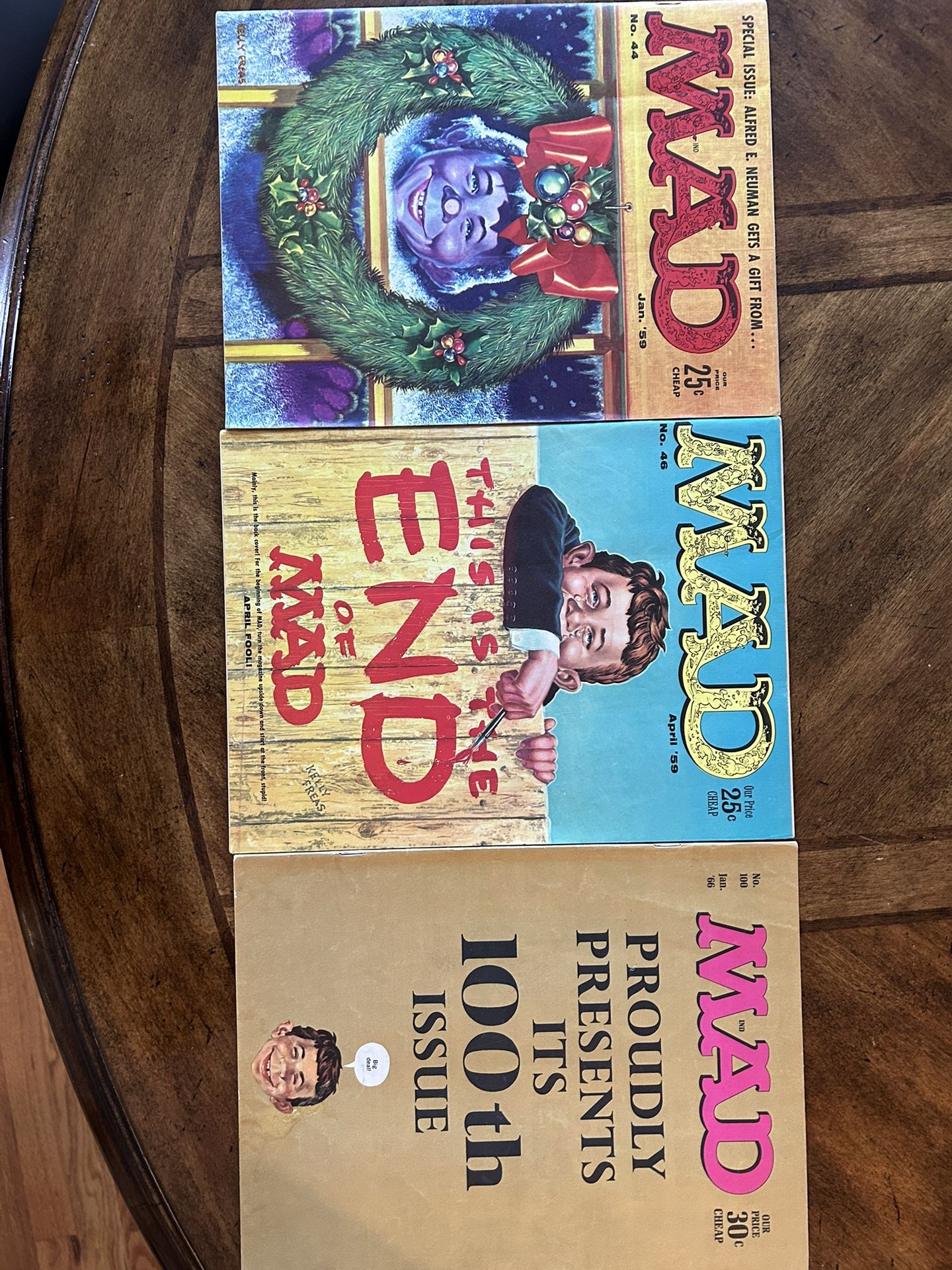 Vintage “Mad Magazines”