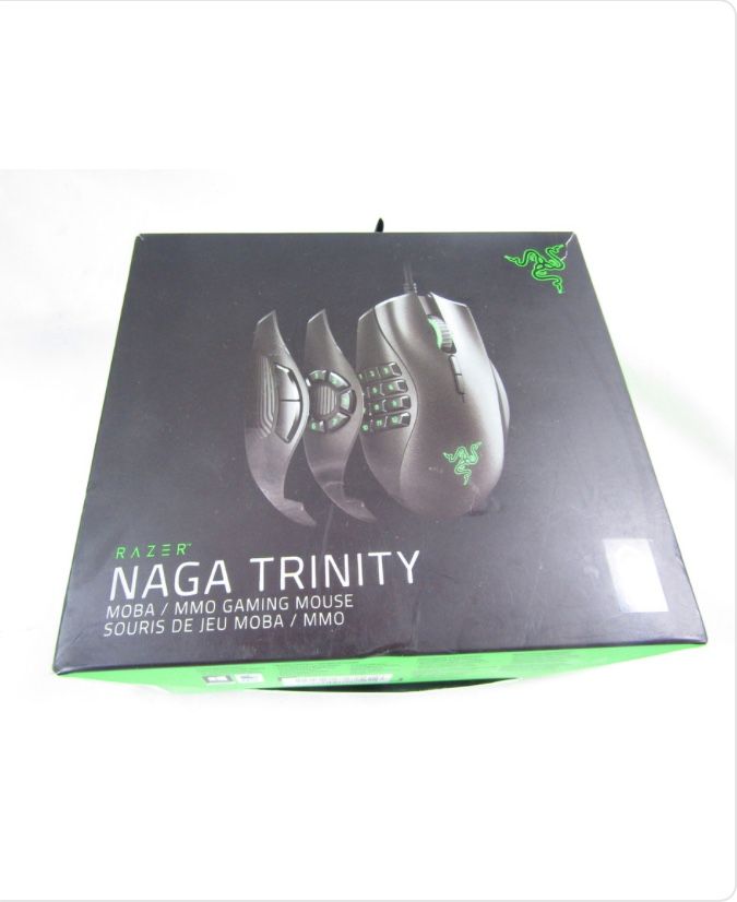 Razer Naga Trinity Gaming Mouse Black LN