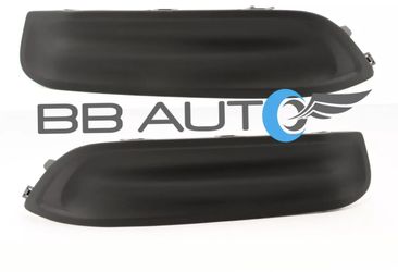 2012-2013 Honda Civic Coupe Front Bumper Fog Light Lamp Hole Cover Set