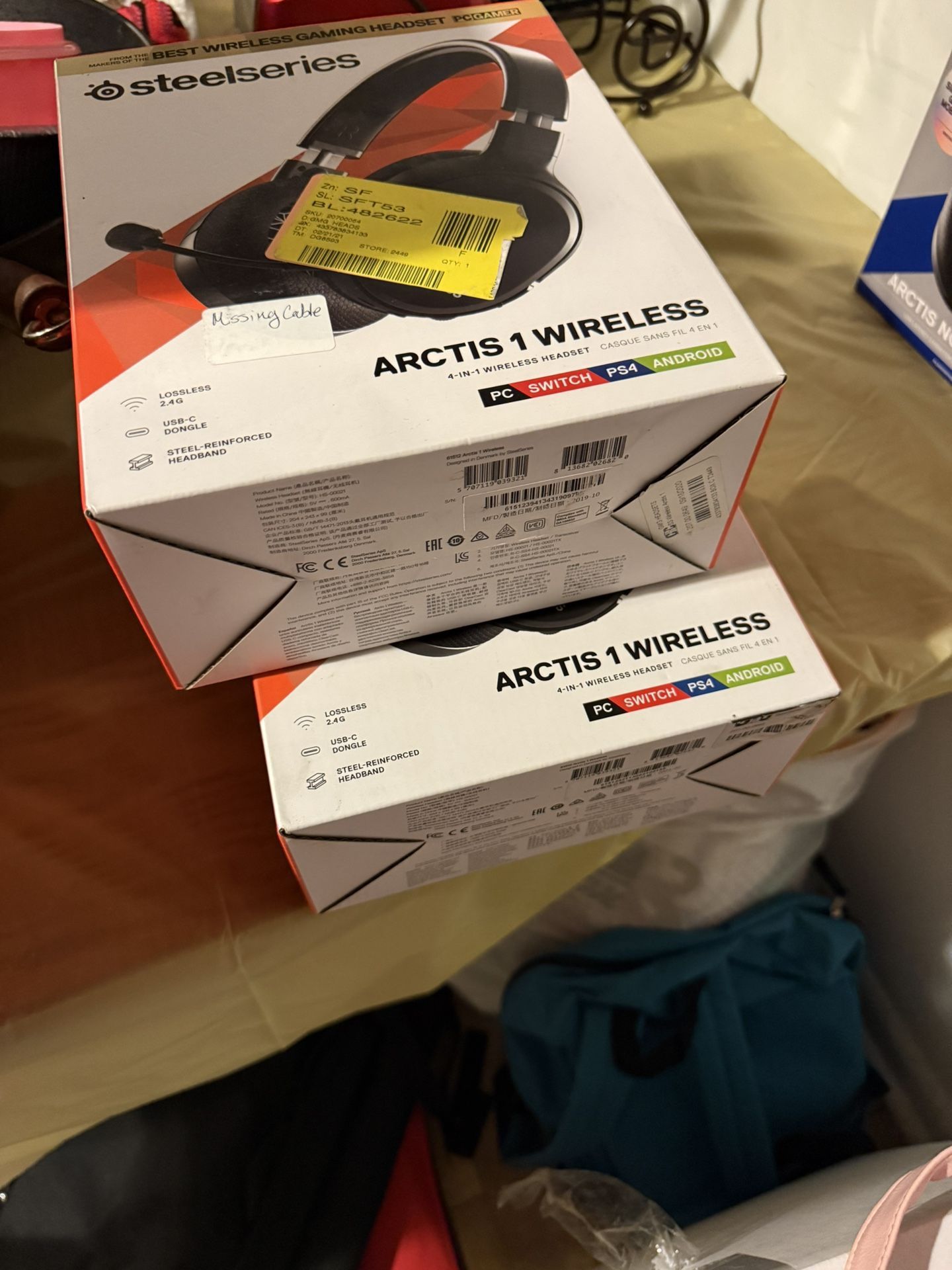 Arctis 1 WIRELESS STEELSERIES