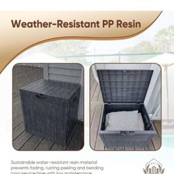 33 Gallon Deck Box 