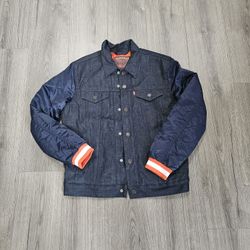 Levi's Chicago Bears Denim Jacket Womens Size Medium 