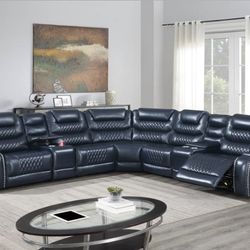 Sectional Recliner Sofa Set 