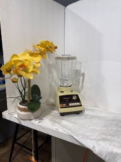 Vintage Osterizer Imperial Dual Range Pulse Matic 12 Blender 5 Cups Works Great! Glass Jar