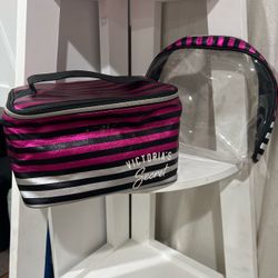 Victoria secret cosmetic bag set