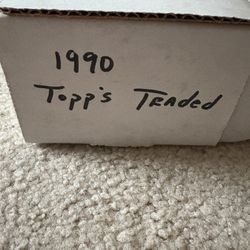 Topps Traded 1990 Baseball Card Set
