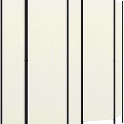 Freestanding Room Divider for Office, Industrial Modern Style, White-BRWH-B08HGSZ73H   