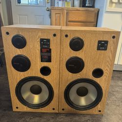 Acoustic Audio H-CD12 Floor Speakers 